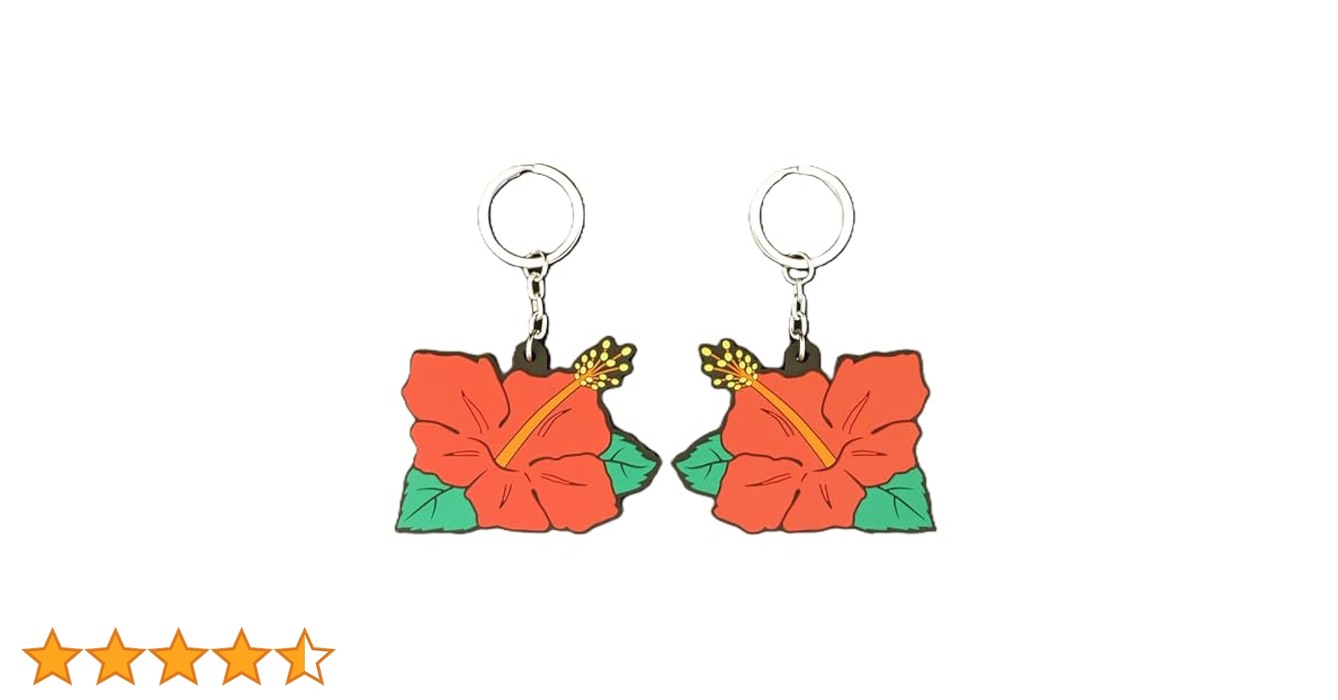 HANAHANA ハイビスカス ラバーキーホルダー 2個セット Amazon.co.jp: [アズグリッド] HANAHANA ラバーキーホルダー 2個