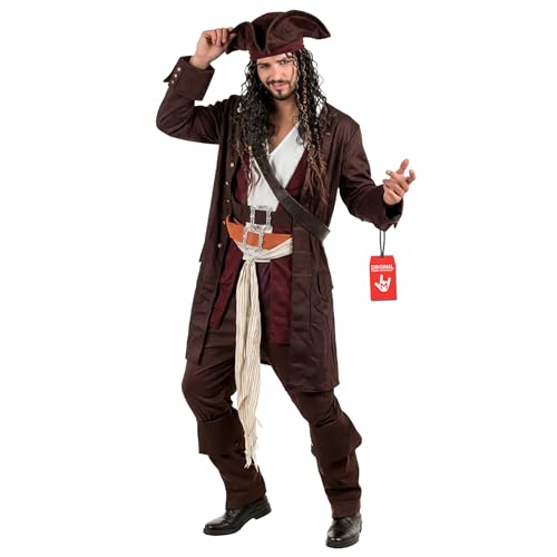 Fun Shack Deguisement Pirate Homme, Costume Pirate Homme, Deguisement Film Et Serie Adulte, Costume Adulte Carnaval, Déguisement Halloween, M