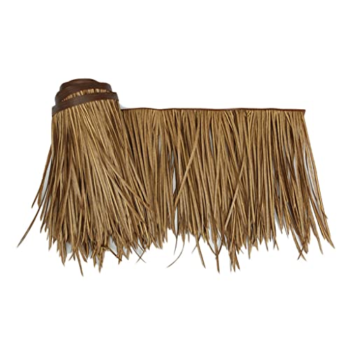 Toit de chaume artificiel pour cabane de jardin et décoration extérieure bucolique