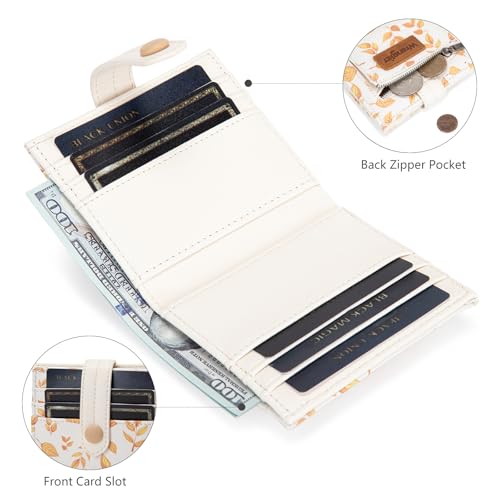 Image of Montana West X Wrangler Women Ladies Girls RFID Minimalist Card Holder Wallet Billfold Thin Cash Wallet with Zipper Coin Pocket