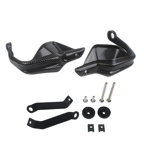 Protège-mains moto pour CB500X et 650F, bouclier de guidon robuste en finition carbone