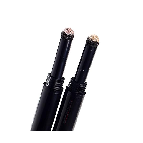 Under Eye Stick with Shadow Liner Pencil and Shimmer Eyeshadow for Brighter & Bigger Eyes in Twinkle Beige No.2