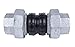 Herco Twin Sphere EPDM Rubber Expansion Joint Union x Union 1-1/4