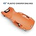 PM PERFORMOTOR Inches Heavy-Duty Low-Profile Roller Automotive Creeper with Padded Headrest, Orange, PM-TOL-CPC48-OG