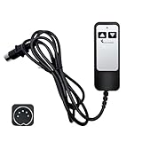 TJCYGO OEM 5 Pin Adjustable Bed Richmat HJH5 Wired Remote Control for Matt. Firm 50 Series&Leggett and Platt Bas-X HC Series Adjustable Bases Fit for Leggett&Platt Adjustable Bed Parts Three Years