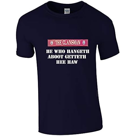 Still Game Two Pints Prick Clansman T Shirt (Mens 2XL 48, Navy) Cover