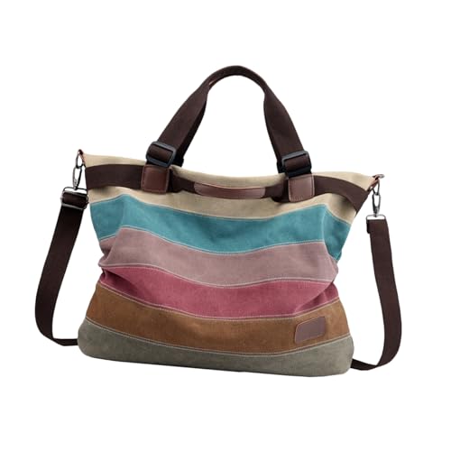 Sac toile pour femme Homoyoyo grand cabas bandoulière décontracté