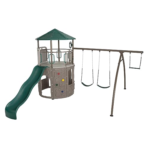 Lifetime Adventure Tower Swing Set