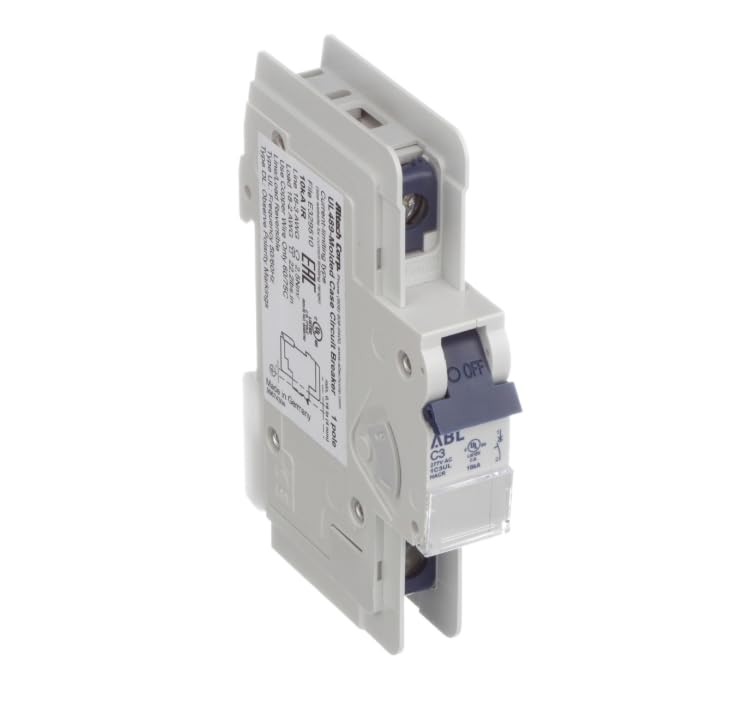1C6UM, Circuit Breaker; Thermal Magnetic; Handle; 6A; 1 P; C Trip; V-EA Series