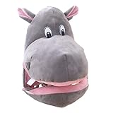 VintFun Hippo Head Hat Hippopotamus River Horse Adult Behemoth Costume Birthday Halloween