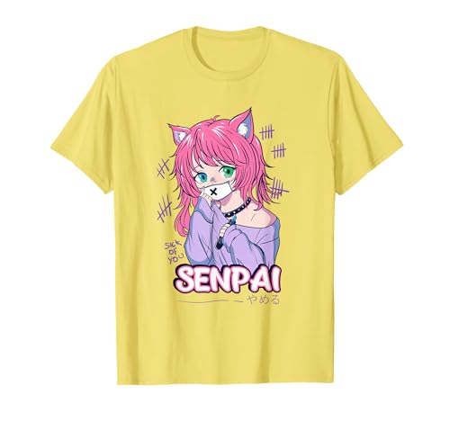 kawaii Anime Neko Girl Shirt - Pastel goth Menhera Sick T-Shirt