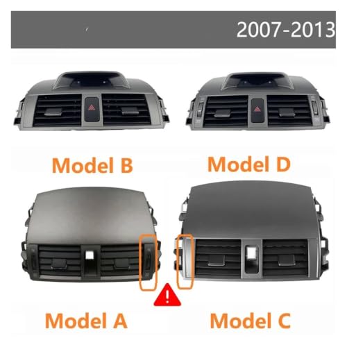 Remplacer aérateur cassé Toyota Corolla avec ce panneau de ventilation complet - 3
