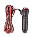 Produktbild Auto Zigarettenanzünder Verlängerungskabel 12V 24V mit Schalter-Taste für Auto, Luftpumpe, elektrischer Becher, Auto-Audio,Auto-MP3-Netzteil  etc (3 M )