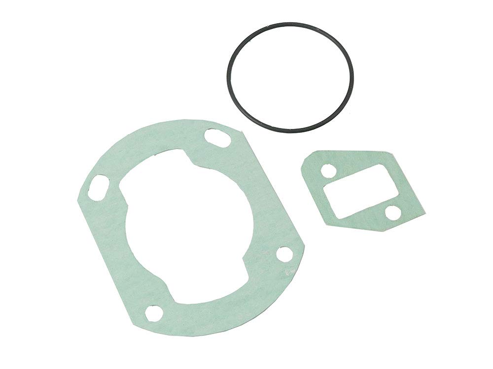 Zylinder Tuning Ersatzteil für/kompatibel mit Airsal Hercules Prima M Sachs 504/505 Motor 65ccm | Mofa-Tuning-Alu-Zylinderkit, 43,5mm Bohrung, 12mm Kolbenbolzen, Steckkrümmer-Anschluss; kompatibel mit SACHS Prima 50 2T AC