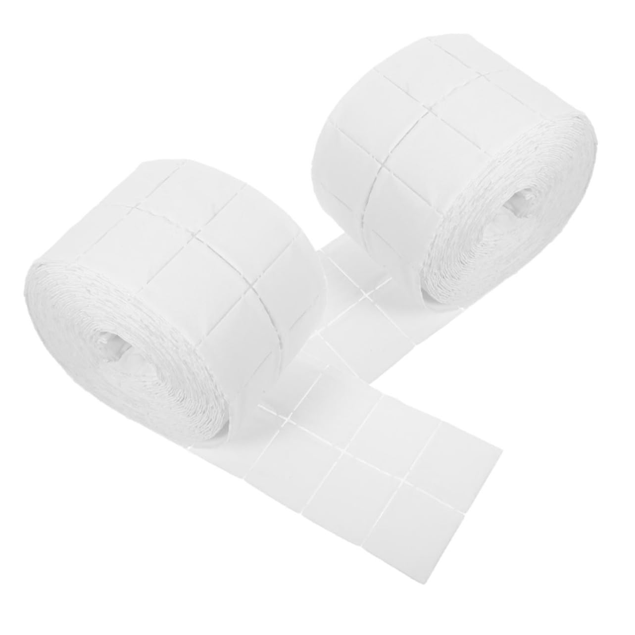 NOLITOY 2 Rolls Nail Tissue Paper Fingernail Polish Remover Lint Wipes for Nails Makeup Pads Absorbent Soft Nail Wipe Manicure Unloading Towel Nail Prep Wipes Bathroom Paper White