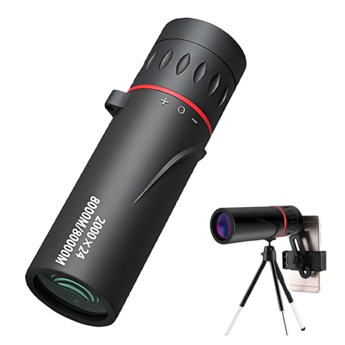 Telescopio,30x25 Monoculares Binoculares Pequeños,Dispositivo de visión Nocturna Telescopio Niños Adultos Observación de Aves Viajar Caza Concierto Deportes al aire libre