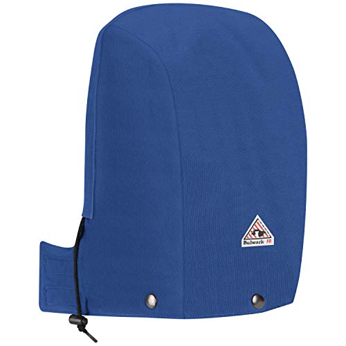 Image of Bulwark Flame Resistant 11 oz Cotton /Nylon Excel FR ComforTouch Regular Universal Fit Snap-On Hood