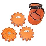 MTB LED 3 Pack Flashing Warning Light Kit（Pack of 3）