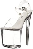 Ellie Shoes Women's 850-brook, Clear, 5 M US