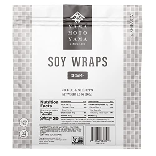 Yamamotoyama Sushi Party Soy Wrapper Sesame