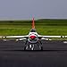 E-flite RC Airplane F-16 Thunderbirds 80mm EDF BNF Basic Transmitter Battery and Charger Not Included with AS3X and Safe Select EFL87950 Airplanes Bind and Fly Electric