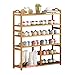 Stojak na buty Drewniane Buty Półka Rack Organizator Półka Obuwnicza Z Buty Storage 6 Tier Shoet Rack Do Sound & Shoe Storage Dorośli 417"wysoki Półka na buty (Color : 90cm/35.4in)