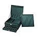 Jewelry StorageFashionable and Generous Velvet Box with Large Capacity Display Fashion Gift (1pc)
