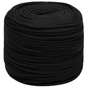 ARKEM Arbeitsseil Schwarz 8 mm