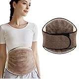 Thermal Fleece Lined Waist Warmer Men Women Winter...