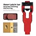 Sunisfa Door Mortise Tool Red Color Stainless Steel and ABS 1 3/4in 1 3/8in Door Installation Tool