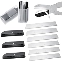 Feekoon 9 Pcs 3-7/8" Replacement Blades & Anvils, Cutting Tool Compatible with Craftsman Handi-Cut 401/37251/37301/40178, Compatible with Ronan 401