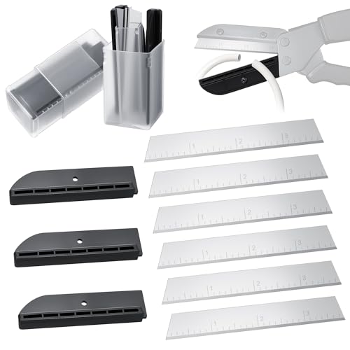 Feekoon 3-7/8 Replacement Blades(6 & (3 Anvils & (2 Storage