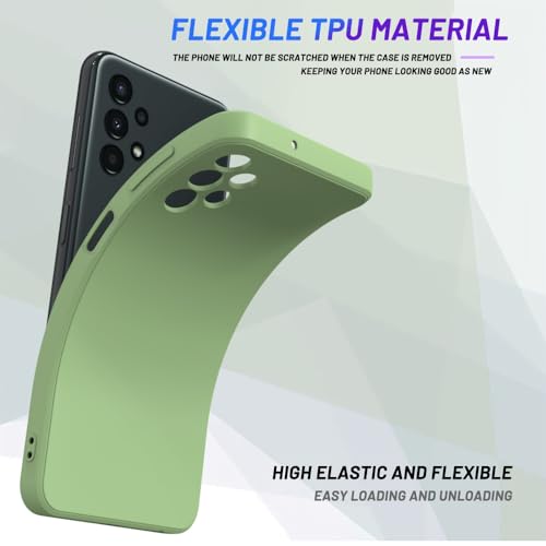 Image of for Samsung Galaxy A13 4G Case Green, Scratch Resistant with Soft Touch, Slim Thin Phone Cover for Samsung Galaxy A13 4G