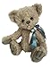 Clemens Mohair Teddy Bluette, Oso de Peluche, 35 cm, edición Limitada