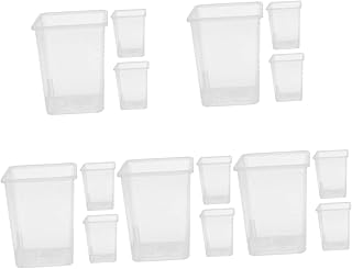 POPETPOP 15 Pçs Caixa De Alimentação Caracol Terrário Pequeno Terrário Réptil Caixas De Criação Caixa De Criação Caixas De Aranha Caixas De Criação Caixas De Alimentação Caixas De