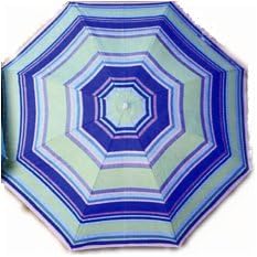 Island Shade Clamp-On Umbrella in Multi-Color Stripes