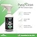 QwikProducts PuraClean Air Filter Spray Cleaner, Improve Air Filtration Helps Remove Air Pollutants, Dust, and Debris, Increases Capture in Air Filter for Cleaner Air, 12 Ounces
