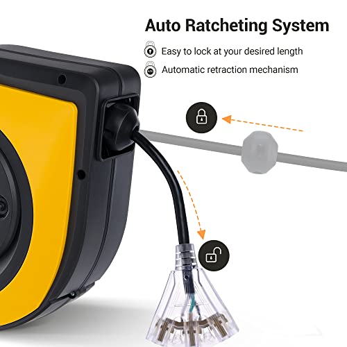 Dewenwils Retractable Cord Reel thumb #1