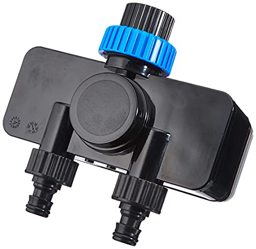 Programmateur d'arrosage de jardin Aqua Control C4011 double sortie filetée