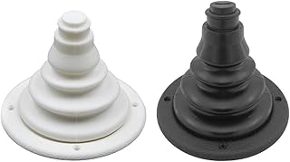 Essential Marine Accessory - Funda de goma para proteger los cables de cambio de dirección (blanco)