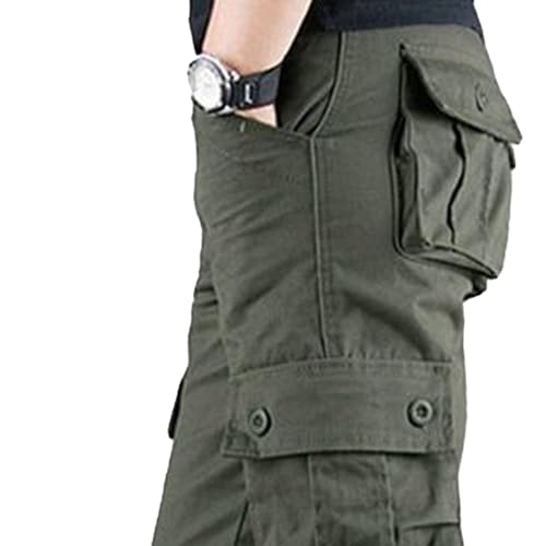 Cargo Pants for Men Men's Wild Cargo Pants Multiple Pockets Leisure Casual Pant 2025 Spring Summer Trendy Trousers4