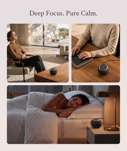 Narelu Sound Machine, White Noise Machine, Ultimate Noise Masking for Sleep — view 6