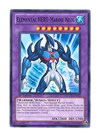 Amazon.co.jp: 遊戯王 英語版 LCGX-EN062 Elemental HERO Marine Neos