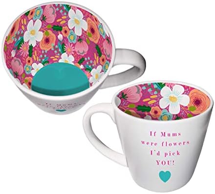 Two Up Two Down Mug ~ Ceramic Tea/Coffee ~ Inside Out Mug - for 'Fox' Sake