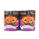 販促用 イベント用トイレットペーパー 林製紙 ハロウィンナイト2R ダブル27.5m 個包装2ロールX50パック
