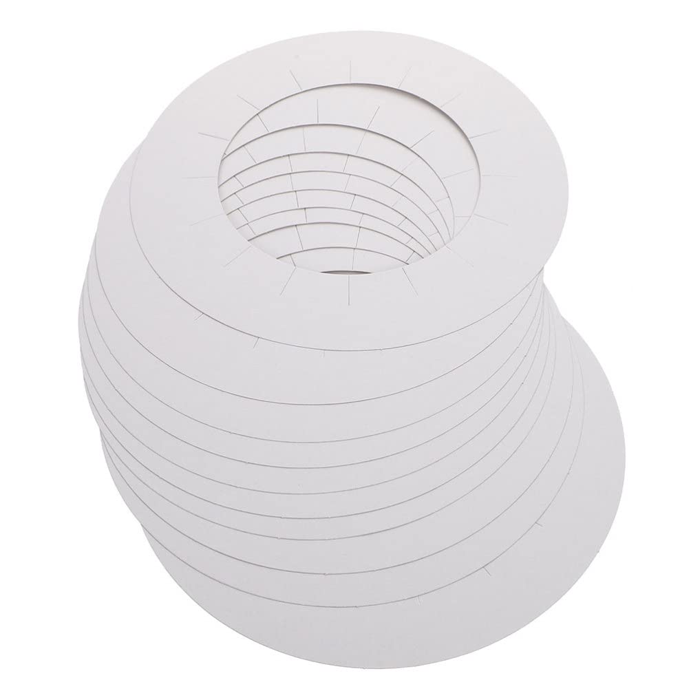 Healeved 20Pcs Wax Warmer Universal Collars Ring for Wax Heater Pot Warmer Waxing Can Machine