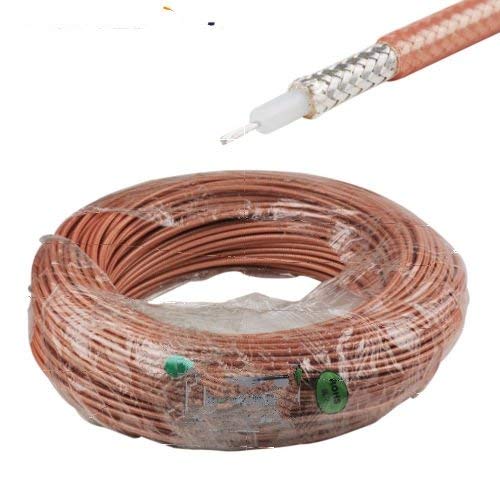 10 Feet RG142 M17/60-RG142 Double Copper Braid Shielded RF Coaxial Cable.