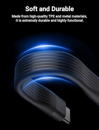 Image of VAFOTON PD 240W Short USB C Cable /USB 4.0 USB C Short Cable /40Gbps Data Transfer, 8K 60Hz Video Display, Thunderbolt 4 for 1Phone16 /15, Ma-Book /1Pad Series, Samsung Galaxy, Android Auto, VR Device