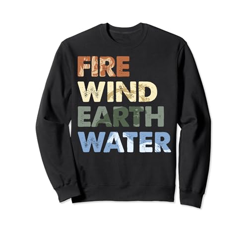 Sweatshirt Disney Frozen 2 au motif Element Text Stack Fill imprimé