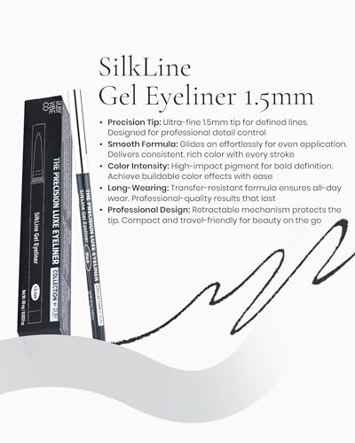 Delineador Gel Waterproof Ruby Vibe Preciso Negro miniatura 6